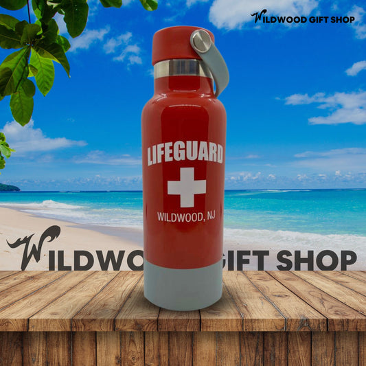 Red Lifeguard bottle