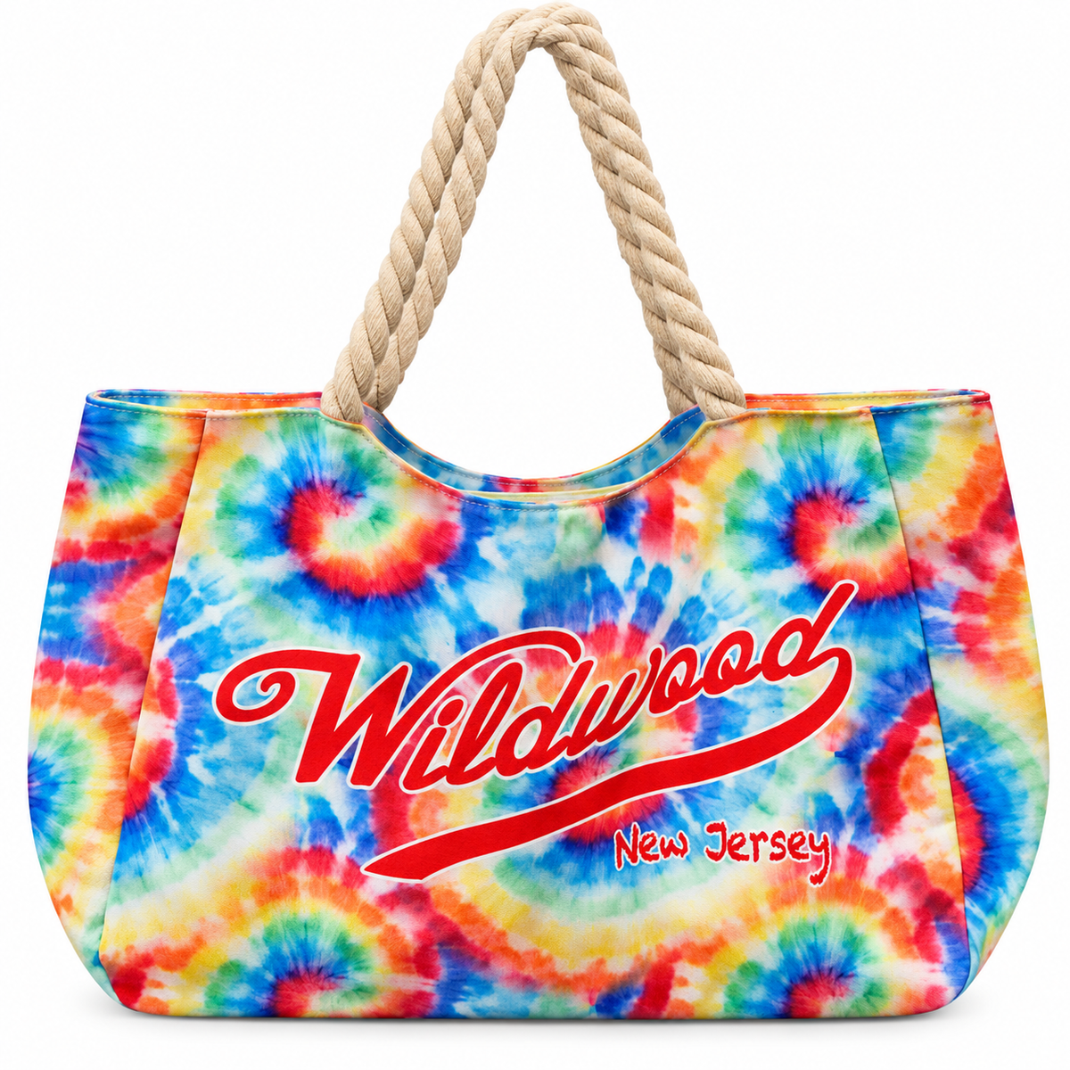 Wildwood Prism Spiral Tie-Dye Tote