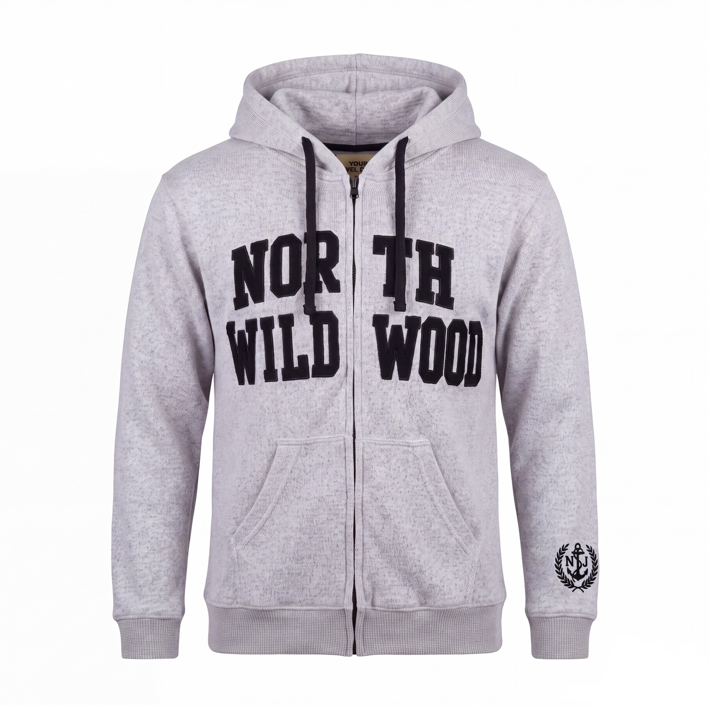Wildwood Nantucket Zip-up Hoodies Embroidered