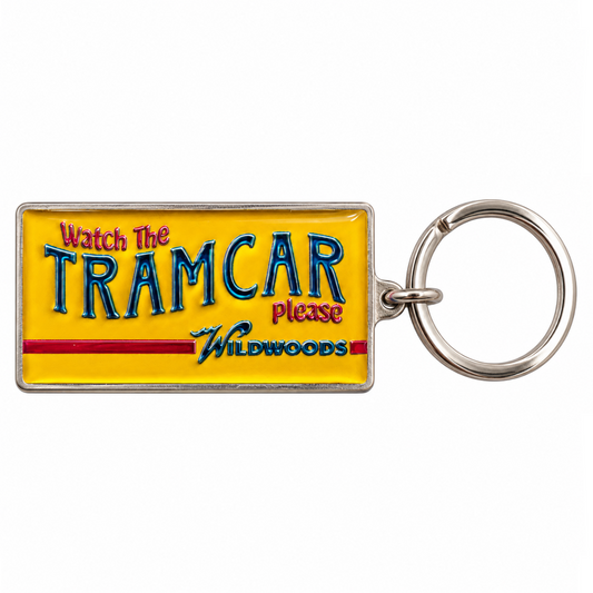 Classic Tramcar Keychain