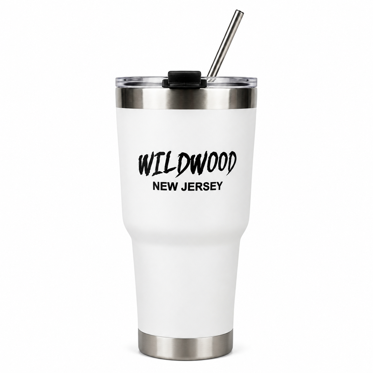Wildwood New Jersey Stainless Steel Tumbler
