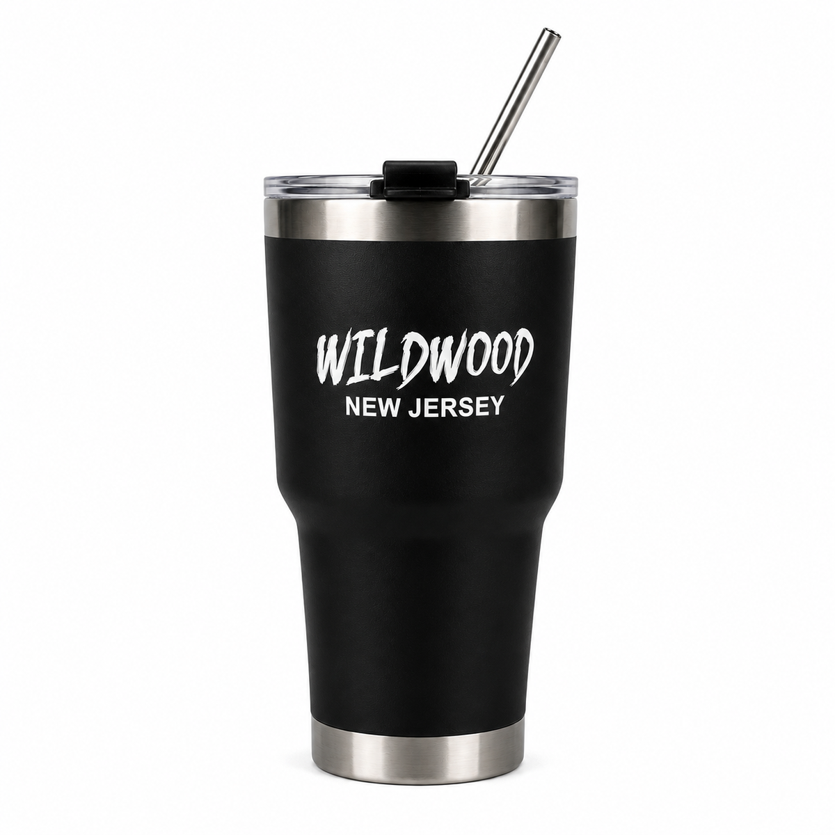 Wildwood New Jersey Stainless Steel Tumbler