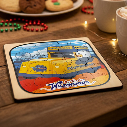 Tramcar Wooden Jigsaw Puzzle